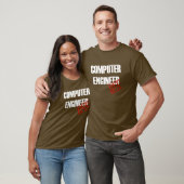 Dienstfreier Computertechniker T-Shirt (Unisex)