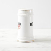 Dienstfreier Elektriker Bierglas (Mittel)