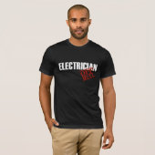 Dienstfreier Elektriker T-Shirt (Vorne ganz)