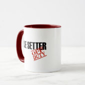 DIENSTFREIER FLIESEN-SETZER TASSE (Vorderseite Links)
