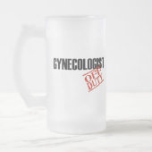 DIENSTFREIER GYNÄKOLOGE MATTGLAS BIERGLAS (Links)