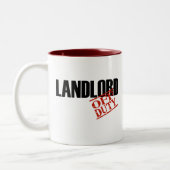 DIENSTFREIER HAUSEIGENTÜMER ZWEIFARBIGE TASSE (Links)