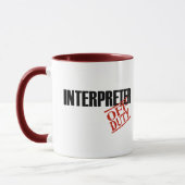 DIENSTFREIER INTERPRET TASSE (Links)