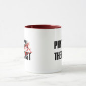 DIENSTFREIER körperlicher Therapeut Tasse (Zentrum)