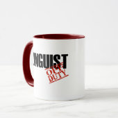 DIENSTFREIER LINGUIST TASSE (Vorderseite Links)