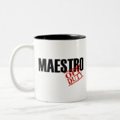 DIENSTFREIER MAESTRO ZWEIFARBIGE TASSE (Links)