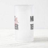 DIENSTFREIER MUSIK-LEHRER MATTGLAS BIERGLAS (Mittel)