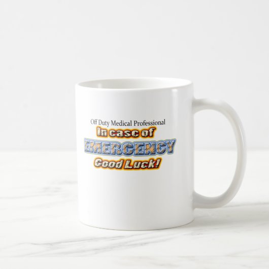 Dienstfreier NOTFALL Kaffeetasse (Rechts)