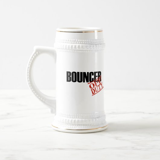 Dienstfreier Prahler Bierglas (Links)