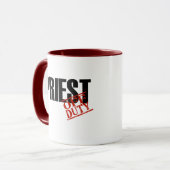 DIENSTFREIER Priester Tasse (Vorderseite Links)