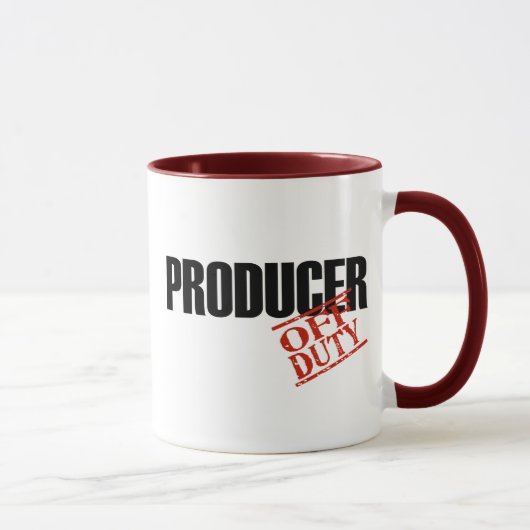 Dienstfreier Produzent Tasse (Rechts)