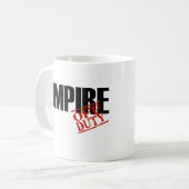DIENSTFREIER SCHIEDSRICHTER KAFFEETASSE (Vorderseite Links)