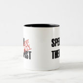 DIENSTFREIER SPRACHE-THERAPEUT ZWEIFARBIGE TASSE (Mittel)