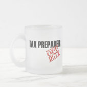 DIENSTFREIER STEUER-VORBEREITER MATTGLASTASSE (Links)