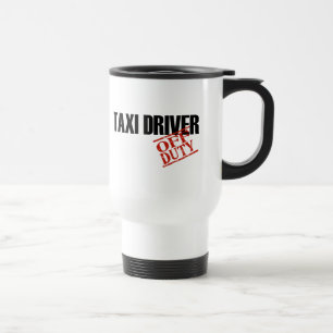 DIENSTFREIER TAXI-FAHRER REISEBECHER