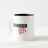 DIENSTFREIER VERSICHERER ZWEIFARBIGE TASSE (Vorderseite Links)