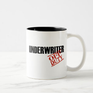 DIENSTFREIER VERSICHERER ZWEIFARBIGE TASSE