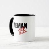 Dienstfreier Vorarbeiter Tasse (Vorderseite Links)