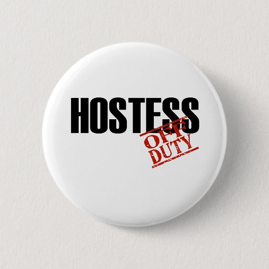 DIENSTFREIES HOSTESSEN-LICHT BUTTON (Vorderseite)