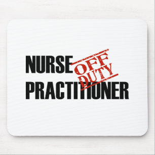 DIENSTFREIES KRANKENSCHWESTER-PRAKTIKER-LICHT MOUSEPAD