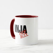 Dienstfreies Ninja Tasse (Vorderseite Links)