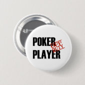 DIENSTFREIES POKER-SPIELER-LICHT BUTTON (Vorne & Hinten)