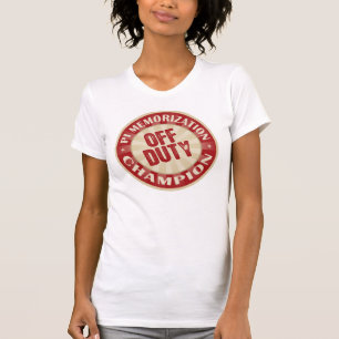 Dienstfreies PU-Memorieren T-Shirt