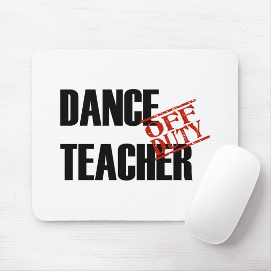 DIENSTFREIES TANZ-LEHRER-LICHT MOUSEPAD (Mit Mouse)