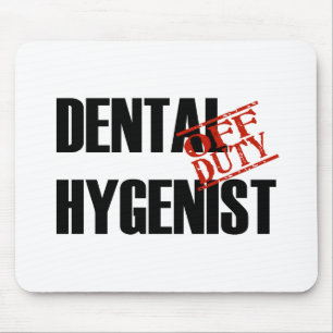 DIENSTFREIES ZAHNMEDIZINISCHES HYGENIST LICHT MOUSEPAD