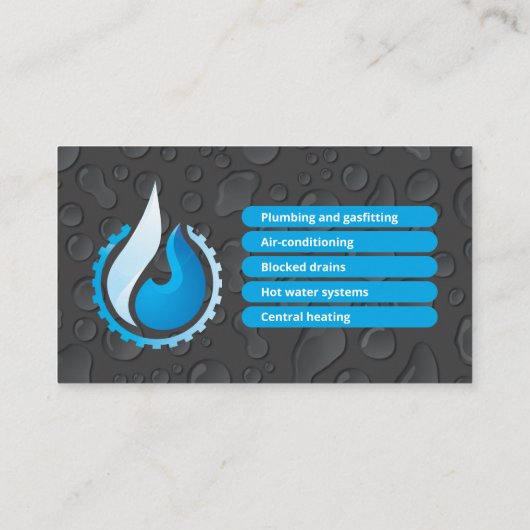 Dienstkarte Visitenkarte (Rückseite)