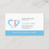 Dienstleistungen der beruflichen Kommerziellen Hau Visitenkarte (Rückseite)