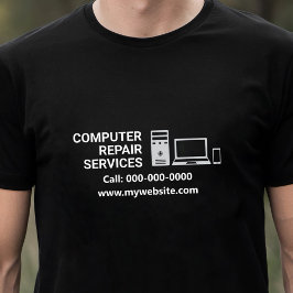 Dienstleistungen der Computerreparatur Tri-Blend Shirt