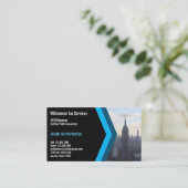 Dienstleistungen der Einkommensteuervorbereitung Visitenkarte (Stehend Vorderseite)