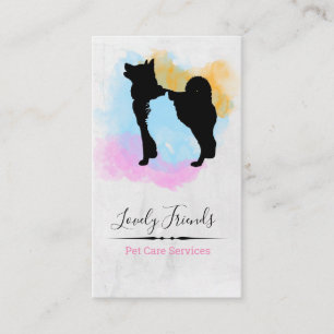 Dienstleistungen der Hauspflege/ Sitzplätze Visitenkarte