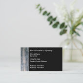 Dienstleistungen der Holzbearbeitung Visitenkarte (Stehend Vorderseite)