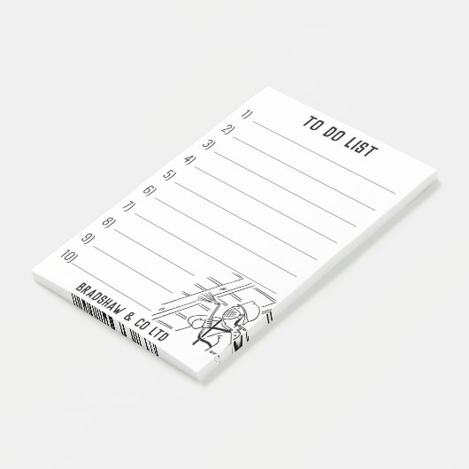 Dienstleistungen der Holzbehandlung zur Personalis Post-it Klebezettel (angewinkelt)