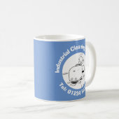 Dienstleistungen der industriellen Reinigung Kaffeetasse (VorderseiteRechts)