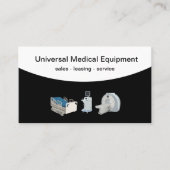 Dienstleistungen der Vermietung von medizinischer Visitenkarte (Vorderseite)