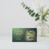 Dienstleistungen des Gartenbaus und des Landschaft Visitenkarte (Stehend Vorderseite)