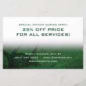 Dienstleistungen des modernen beruflichen Flyers Flyer (Hinten)