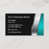 Dienstleistungen des Recycelnden von Metallen Visitenkarte (Vorderseite)