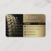 Dienstleistungen für den Reihenhandel | Car Parts  Visitenkarte (Vorderseite)