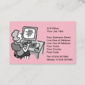 Dienstleistungen für Unternehmen Visitenkarte (Vorderseite)