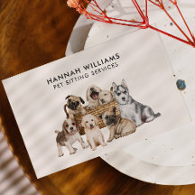 Dienstleistungen für Wasserfarben-Heimtiere