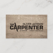 Dienstleistungen von Carriern cooler Logo-Text Visitenkarte (Vorderseite)