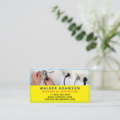 Dienstleistungen von Elektrizitätsversorgern, Visi Visitenkarte (Stehend Vorderseite)