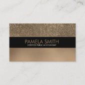 Dienstleistungen von Kontoinhabern - Muster für Go Visitenkarte (Vorderseite)