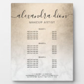 Dienstleistungen von Kupfergold-Schminkkünstlern Fotoplatte (Vorderseite)