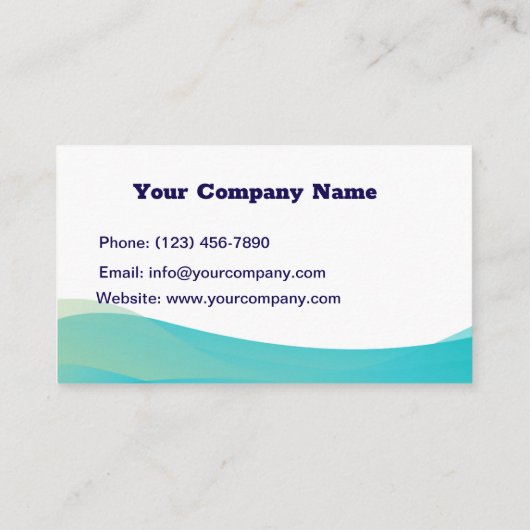 Dienstleistungen von Qualitätssicherungsmaschinen Visitenkarte (Rückseite)