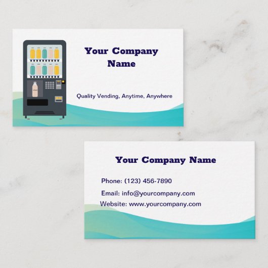 Dienstleistungen von Qualitätssicherungsmaschinen Visitenkarte (Vorne/Hinten)